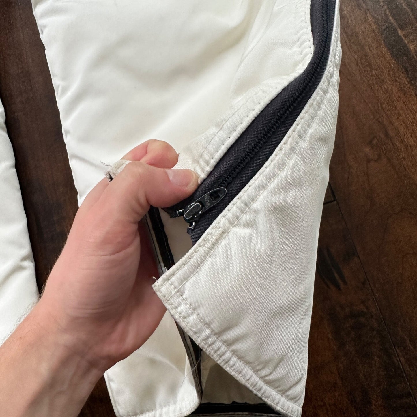 1960s Arcticwear Arctic Cat Bib Overalls Snow Suit Black Size L Vintage Zip Legs