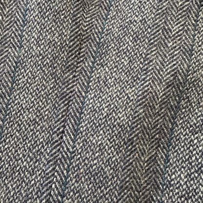 VTG Pendleton Blazer Men's 44 Wool Sport Coat USA Blue Gray Knit Button-Up 70s