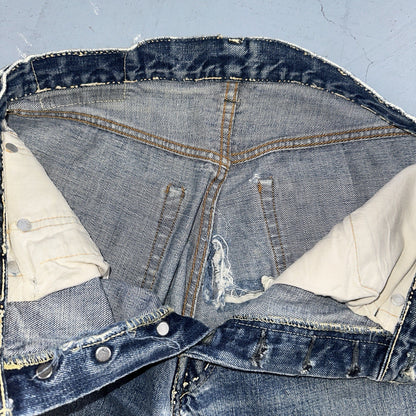 Levis 501 Big E Vintage 60s Redline Selvedge USA XX 1960s Jeans 30x32 Ac 28x28