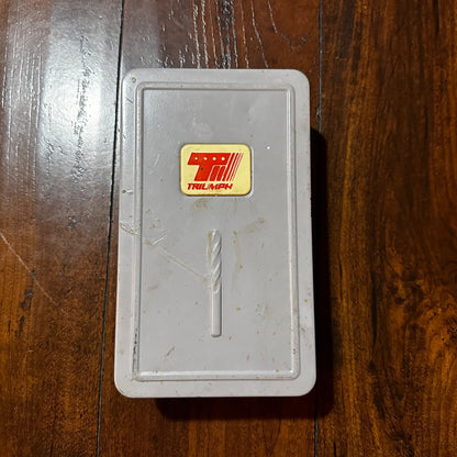 Triumph Drill 60 Piece Bit Set USA Industrial Grade Vintage Tools 1970s With Cas