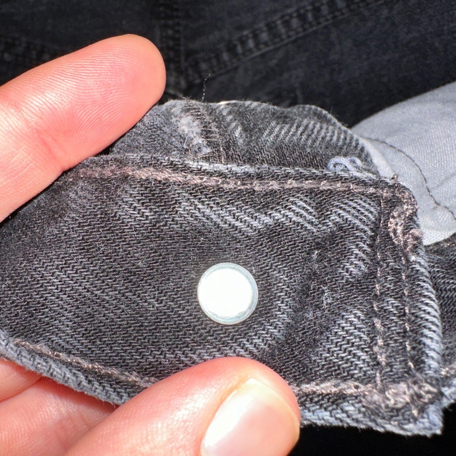 Levis 501 Vintage 90s Mexico Straight Leg Jeans 30x32 Y2K Dark Wash Act 27x30