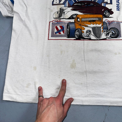 Nats Northwest 1987 VTG T Shirt 80s Salem Oregon Driving Racing NSRA Hot Rod
