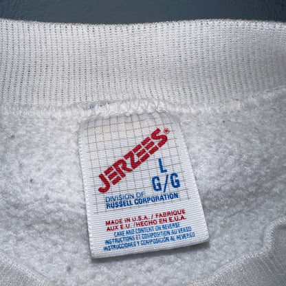 Grandma Core Sewing 90s USA Sweatshirt VTG Crewneck Large Autumn Fall Halloween