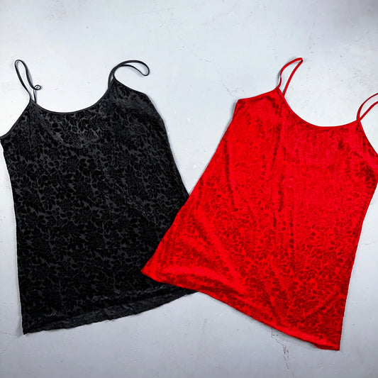 Soft Sensations 80s VTG Women's Lace Trim Satin Mini Slip Lingerie Dress Lot 2