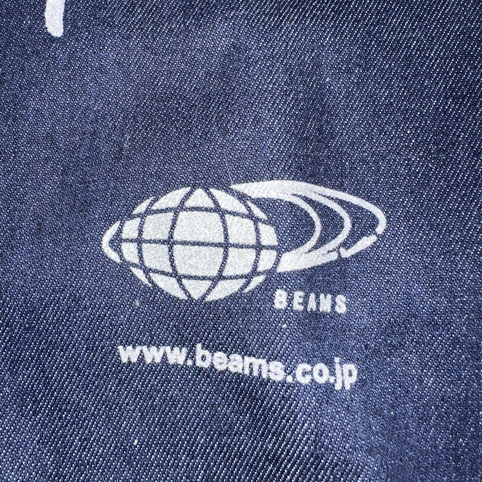 Beams Japan x Rin Tanaka Inspiration Freedamn Denim Tote Bag Vintage Style