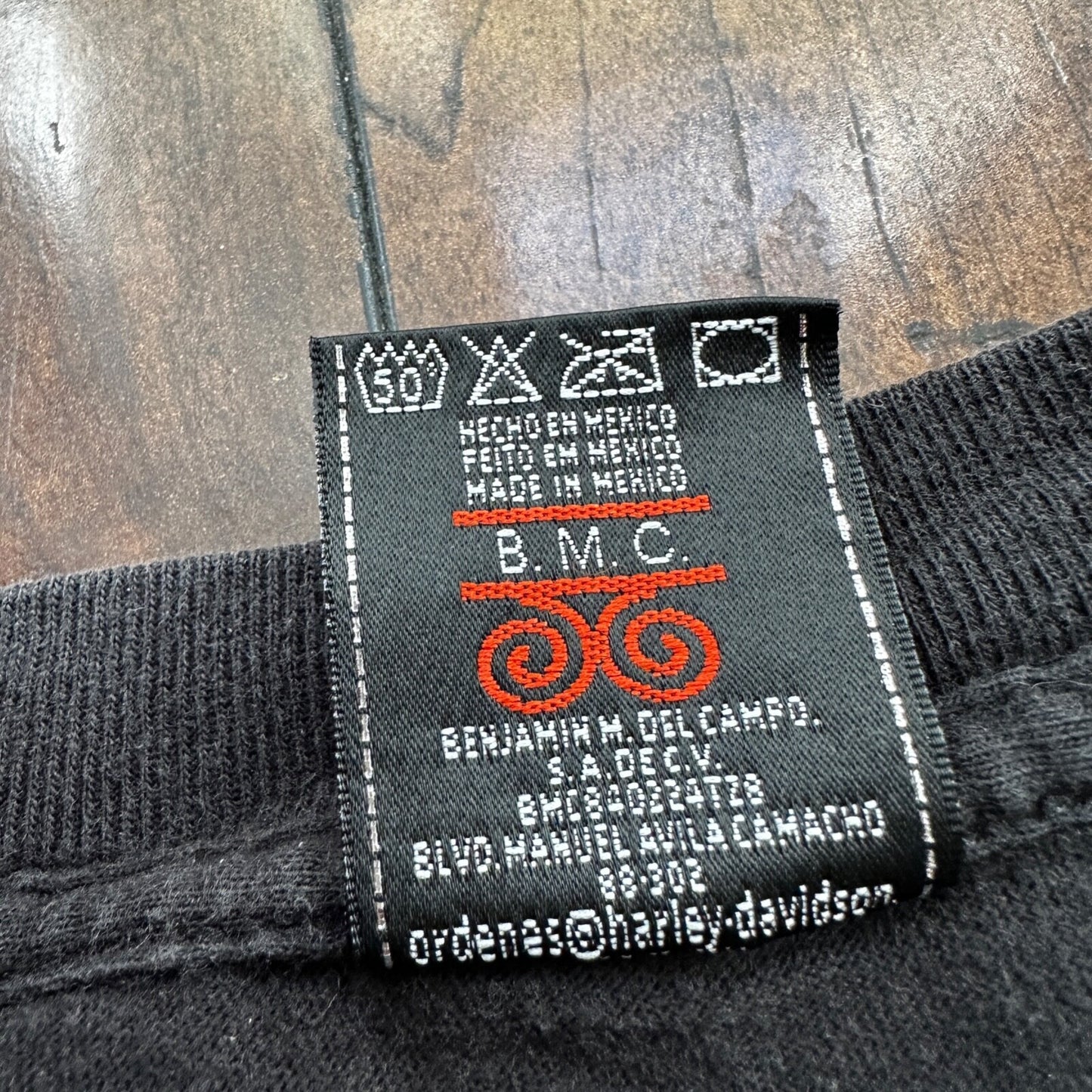 Harley Davidson Motorcycle Vintage T Shirt Y2K Cancun Mexico Motor Cool Rap