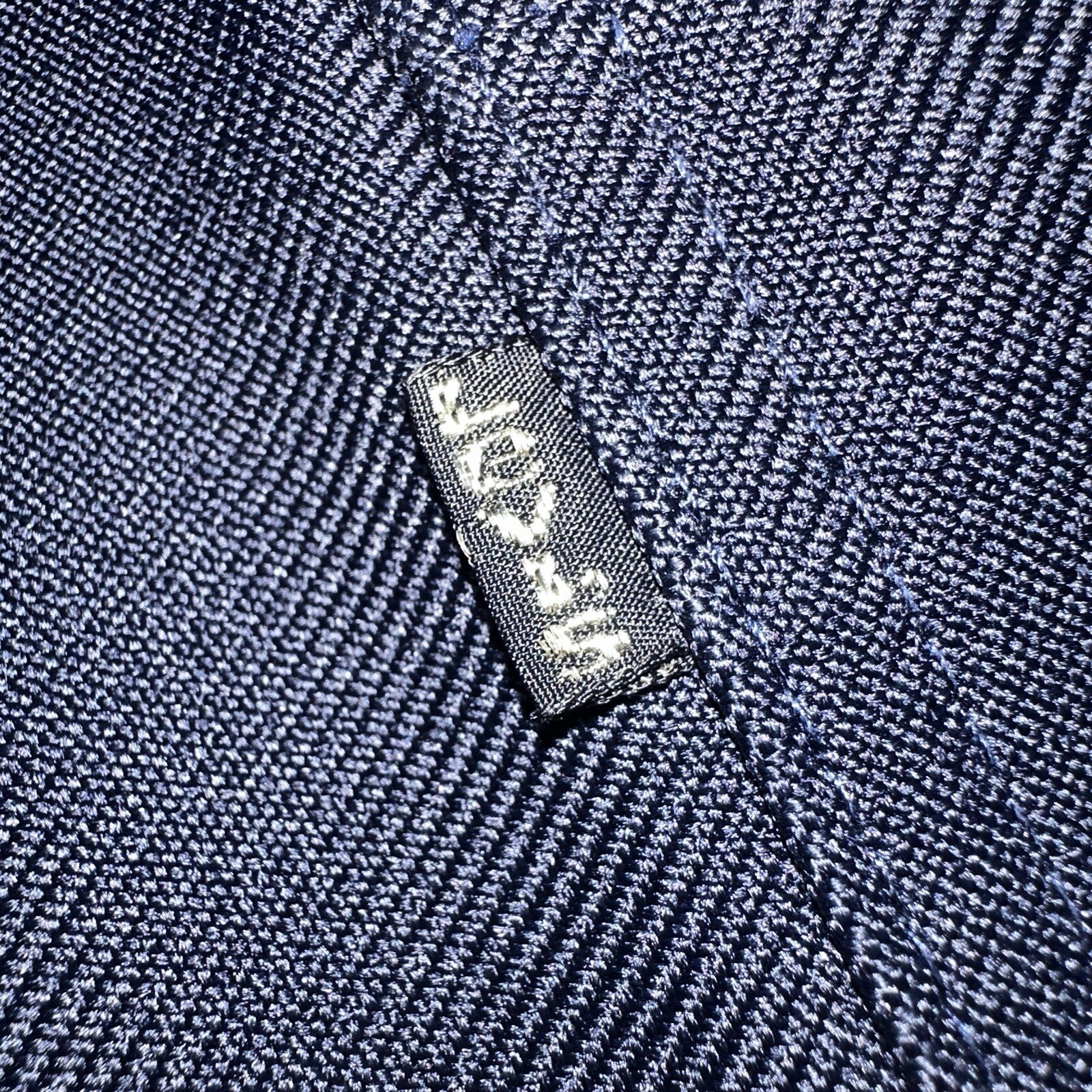 Levis 70s USA 517 36x32 Bootcut Pants Navy Blue Polyester Slacks Vintage 34x27