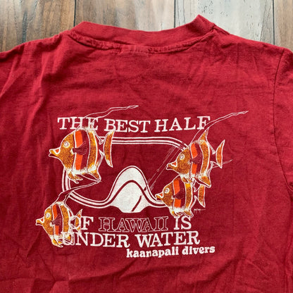 Hawaii Fishes Vintage T Shirt Ocean Love Animas Nemo Finding Cute Art Rap 80s