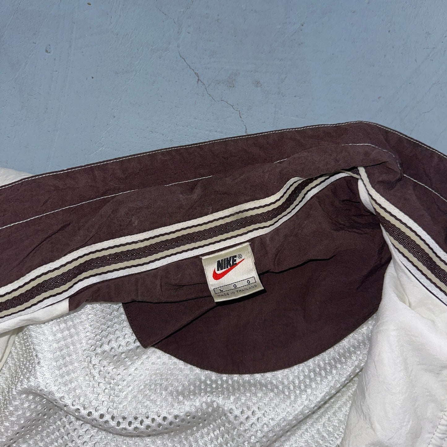 Nike Jacket Vintage 90s Challenge Court Tennis Vest Removable Sleeves RARE White