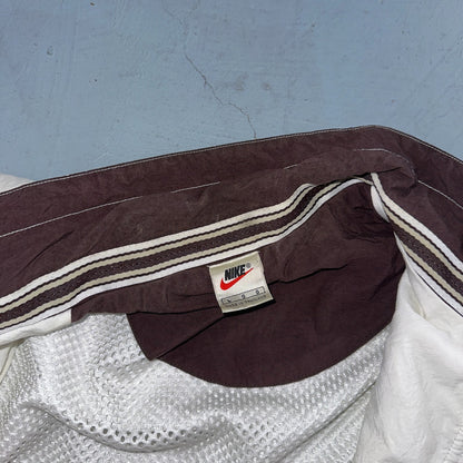 Nike Jacket Vintage 90s Challenge Court Tennis Vest Removable Sleeves RARE White