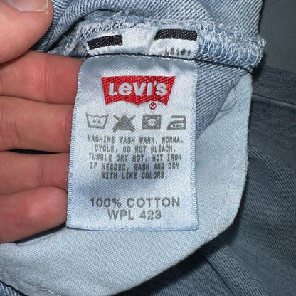 Levis 501 Vintage Y2K XX Straight Leg Jeans Blue Light Wash 36x34 Act 35x32