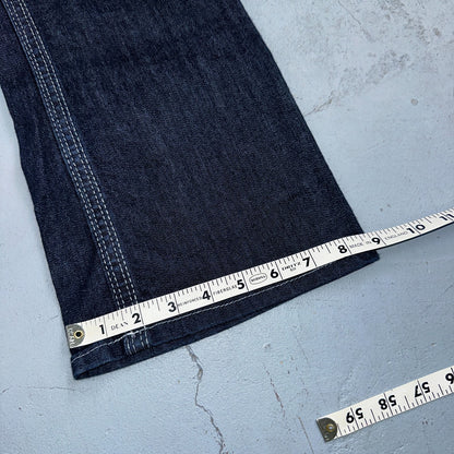 True Religion Jeans Womens 29 Boot Cut Low Rise Dark Stretch Y2K VTG USA 29x30