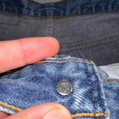 Levis 501 Vintage 80s USA XX Shorts Cut Off Blue Light Wash 32x32 Act 31x6