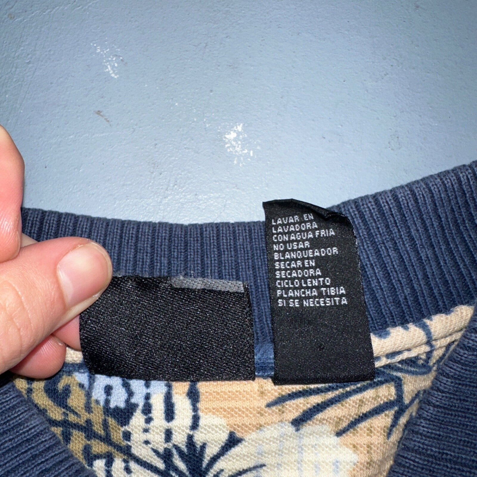 OP Hawaiian Shirt Ocean Pacific Floral Palm Tree Cotton VTG 90s Print Aloha XL