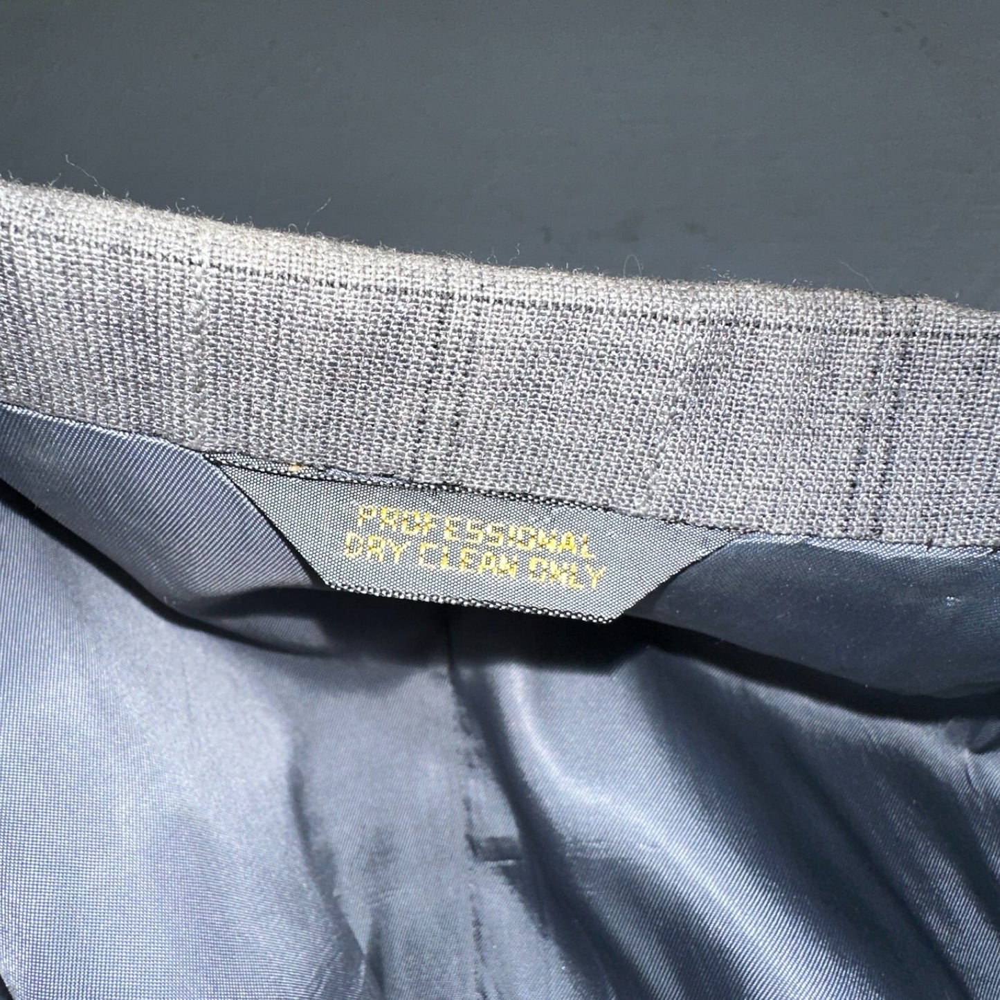 VTG Mens 2 PC Suit 38 Jacket Coat Pants Gray Rockabilly 60s 1960s Petrocelli