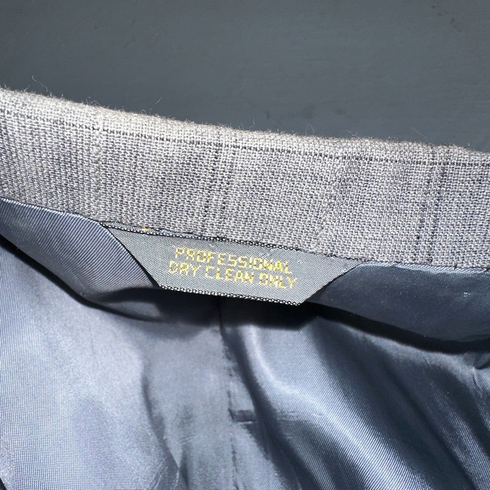 VTG Mens 2 PC Suit 38 Jacket Coat Pants Gray Rockabilly 60s 1960s Petrocelli