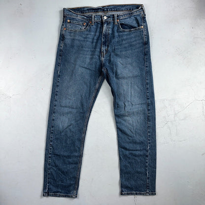 Levis 505 Vintage Y2K Jeans Blue Med Wash Zipper Fly Straight 36x32 Act 36x31