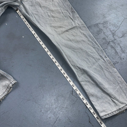 Levis 501 Vintage 90s Mexico Straight Leg Jeans Blue Light Wash 34x30 Act 31x29