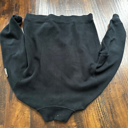 VTG Polo Ralph Lauren Pullover Men’s XL Black Big Pony Ski Patch Quarter Zip