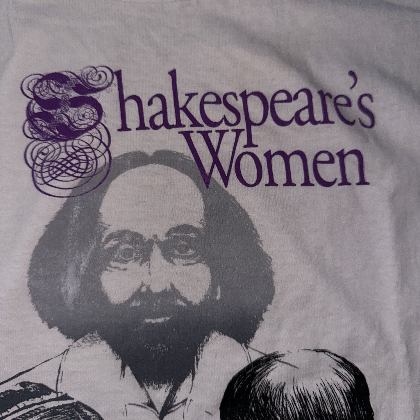 Shakespeare Women Vintage T Shirt Willamette University Theatre Music Art Poetry