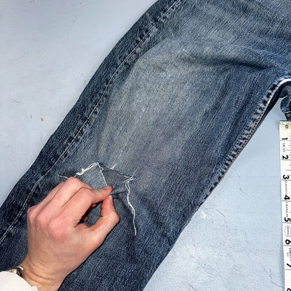 Levis 501 Vintage Y2K XX Straight Leg Jeans Blue Med Wash 33x32 Act 32x31