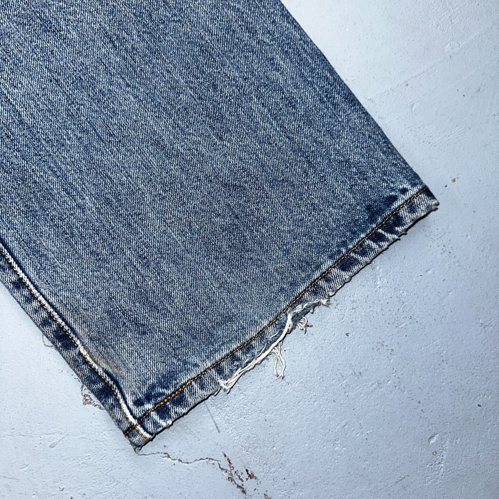 Levis 501 Vintage 90s XX Straight Leg Jeans Y2K Light Wash 38x32 Act 38x32