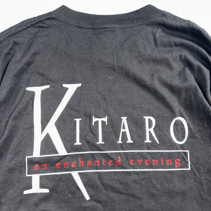 Kitaro 90s VTG T Shirt Single Stitch Music Band Japanese Rare Acoustic XL