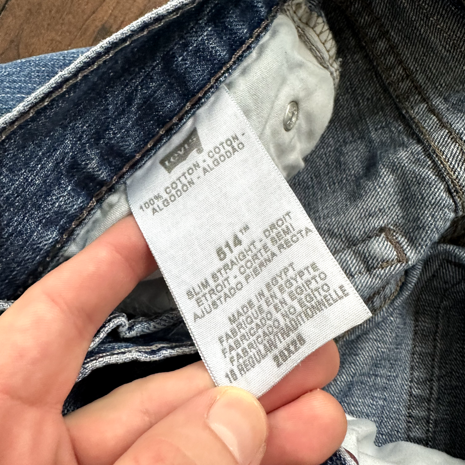 Levis 514 Womens Jeans 16 Reg Straight Leg Denim Flat Front Vintage Y2K 28x28