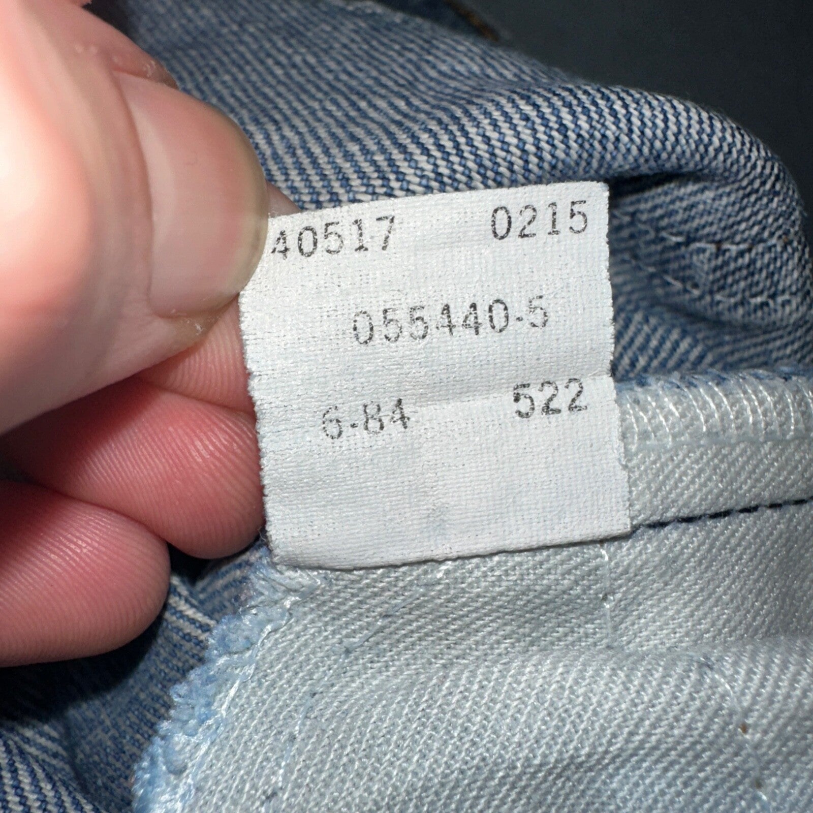 Levis 517 Vintage 80s USA Orange Tab Bootcut Flare Blue Worn Jeans Act 32x34