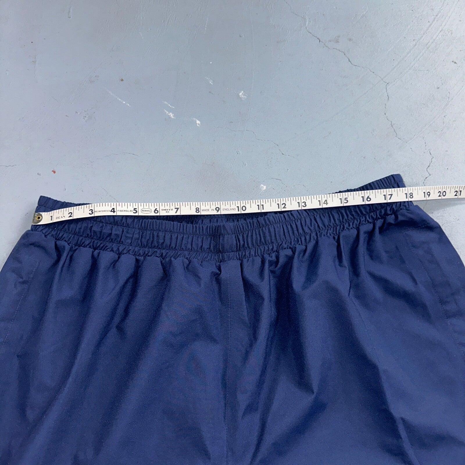 Zero Restriction ZR USA Navy Blue Gore-Tex Mens Water Resistant Pants Sz XL