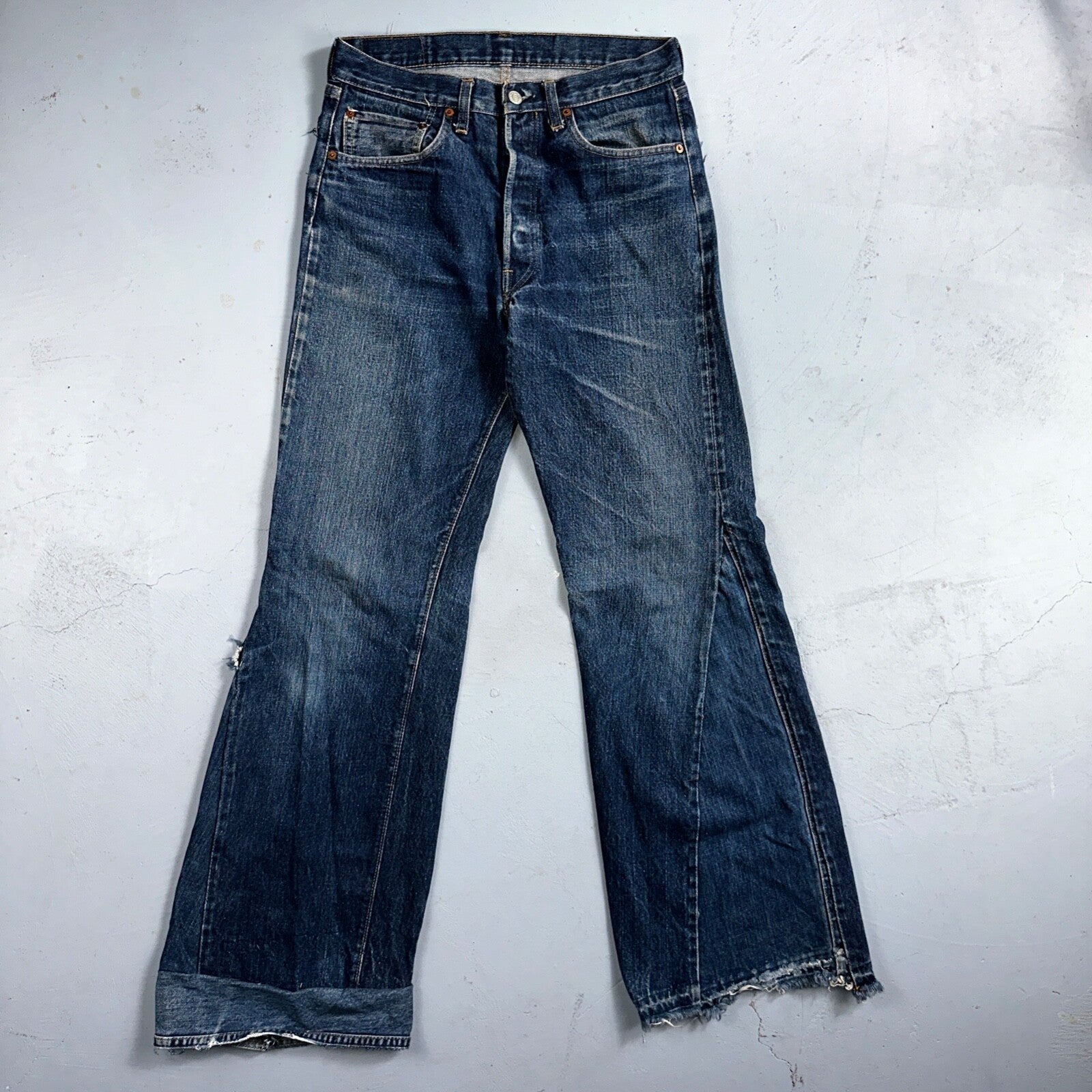 Levis 501 Vintage 80s Redline Selvedge USA XX Jeans Bootcut 33x36 Act 30x33