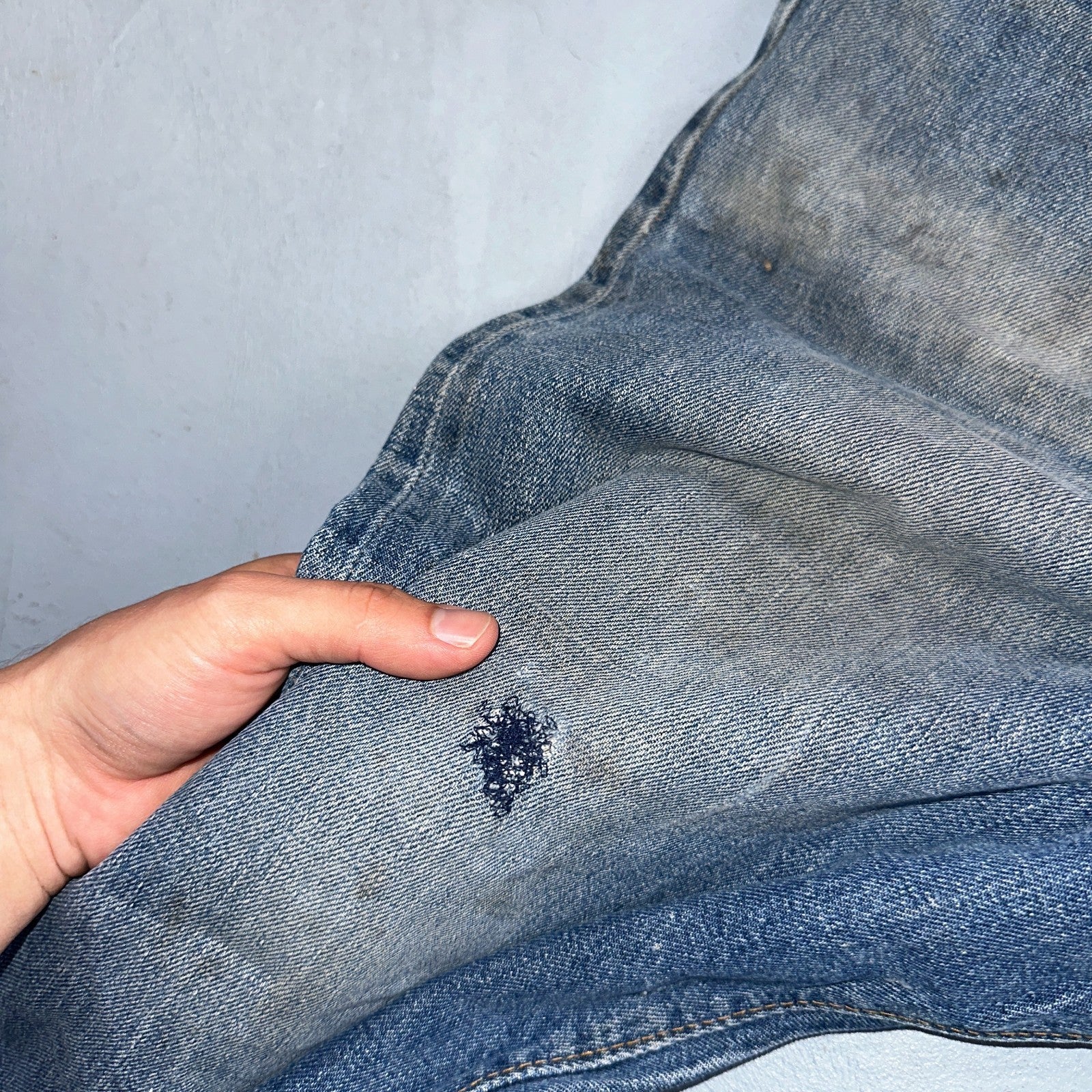 Levis 501 Vintage 70s SS Redline Selvedge USA XX Jeans Med Wash 48x30 Act 44x26