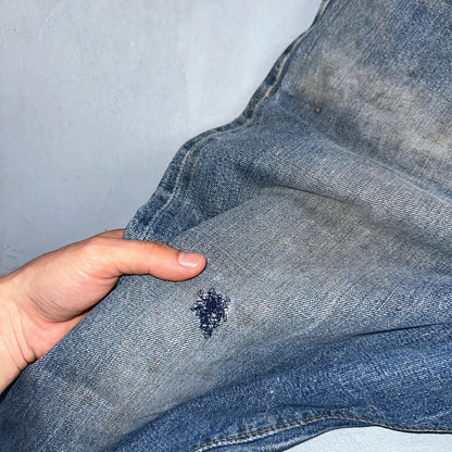 Levis 501 Vintage 70s SS Redline Selvedge USA XX Jeans Med Wash 48x30 Act 44x26