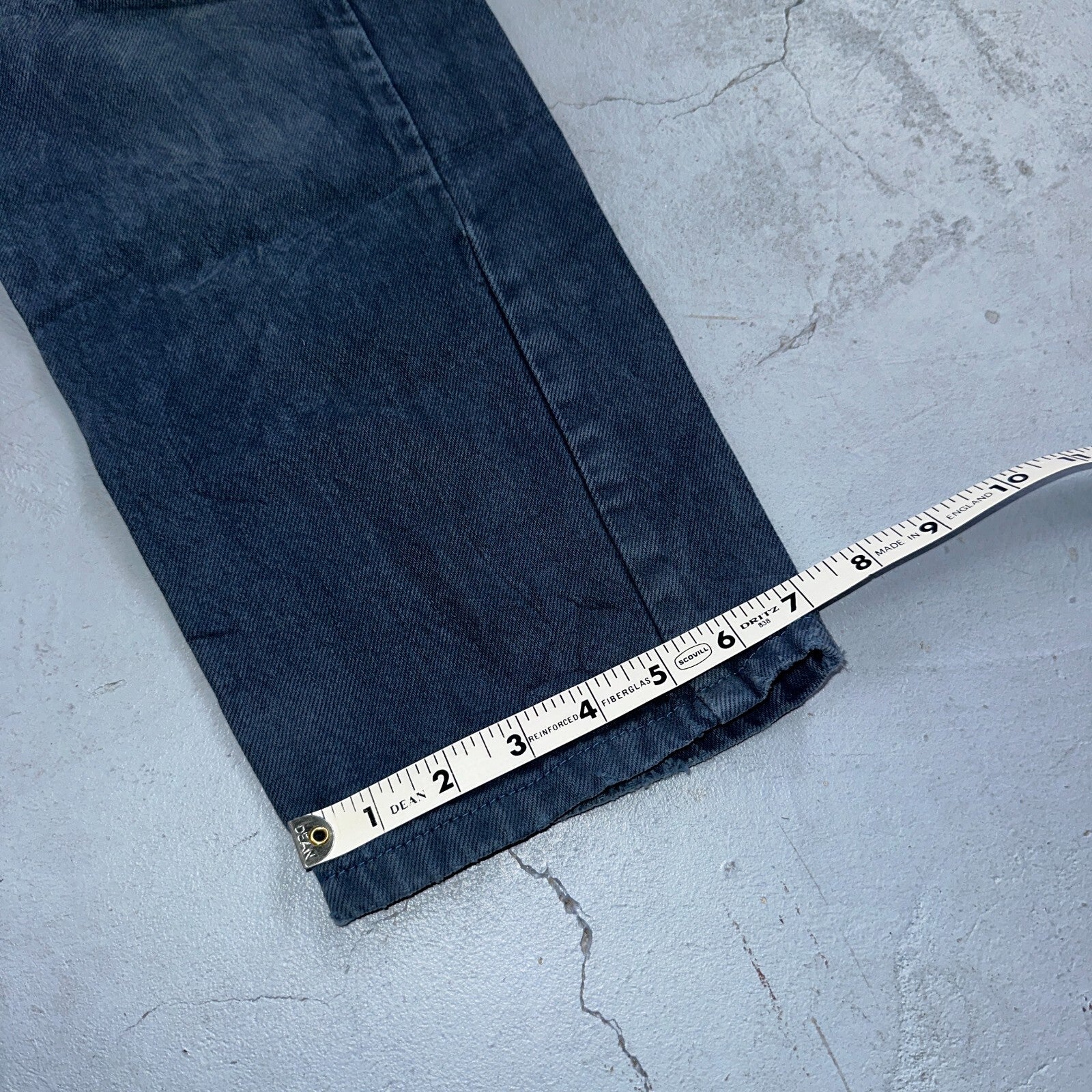 Levis 560 VTG Jeans Womens 14 Blue Wash Loose Straight Orange Tab Denim 25x26