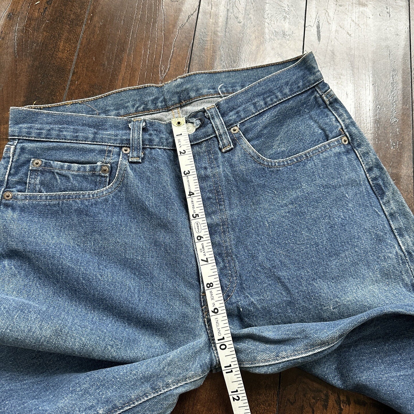 Levis Vintage 80s Redline Selvedge USA 501 XX Jeans 66 70s 32x34 Act 30x26