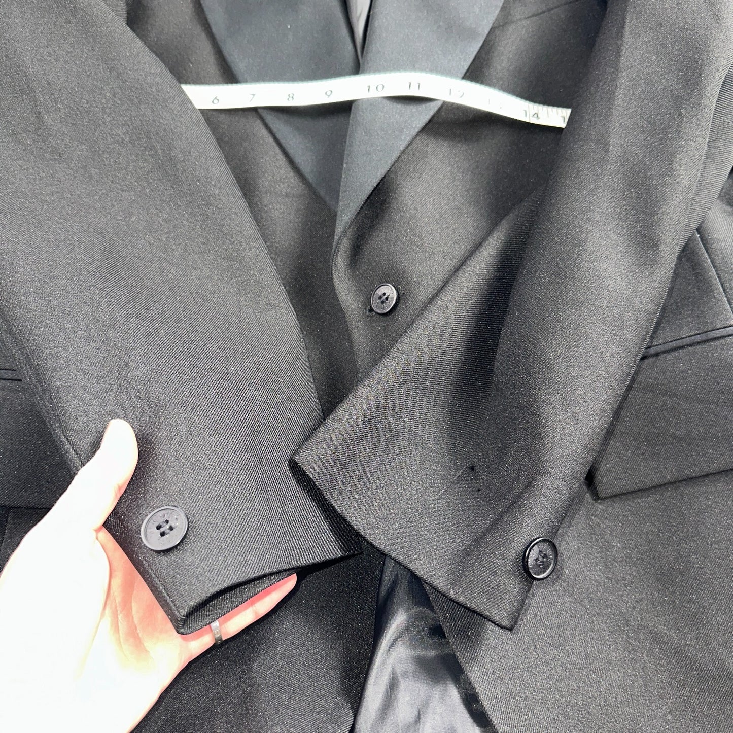 Vintage 60s After Six Mens 40R Prom Tuxedo Suit Rockabilly Jacket Black USA