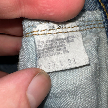 Levis 501 VTG 70s SS Redline Selvedge Jeans XX Med Wash 29x33 Act 26x29