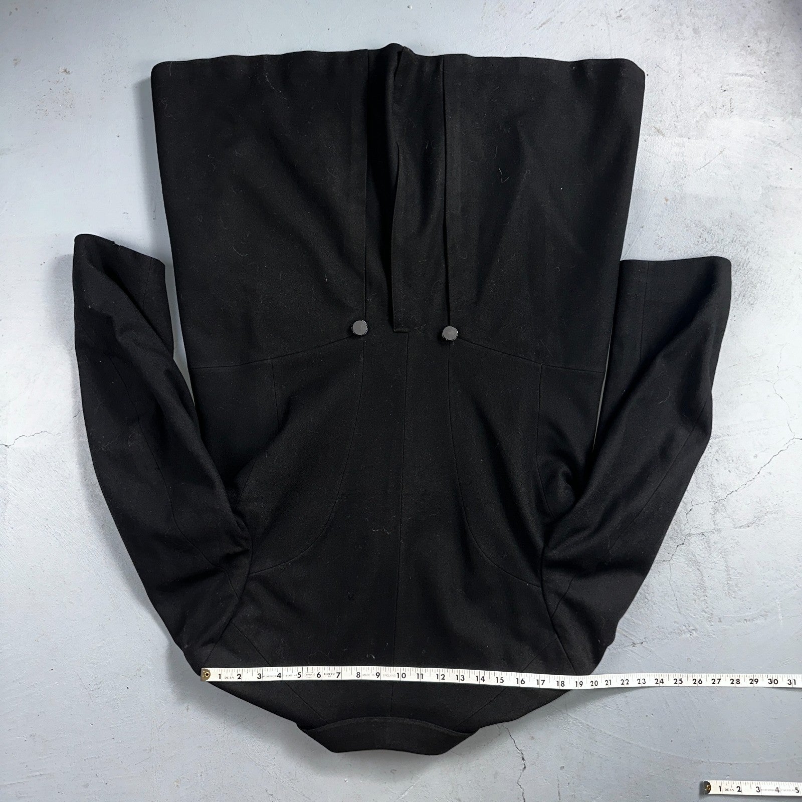 Antique 3 Pc Edwardian Morning Suit Black Wool Frock Coat Vest Pants 1890s 1900s