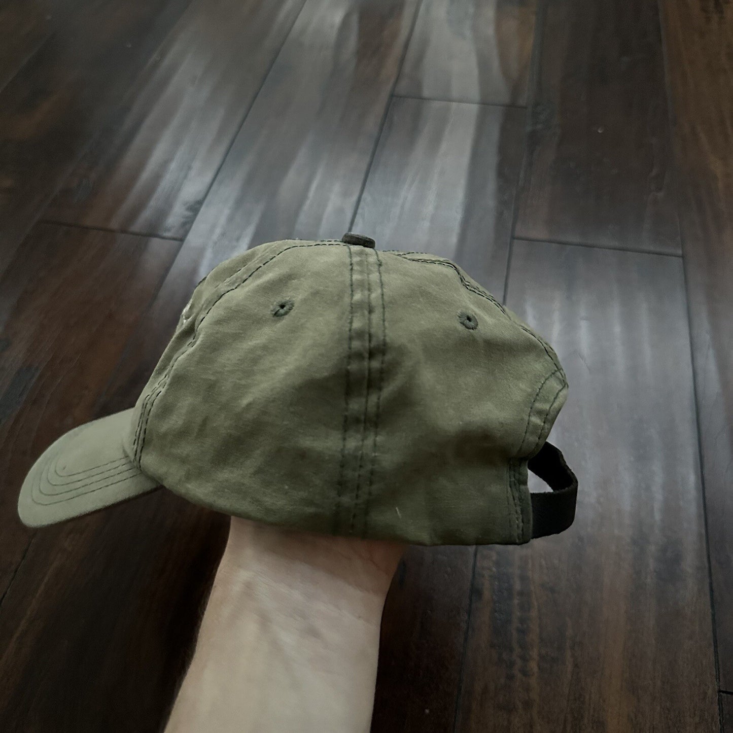 Crane Prairie Vintage Hat Cap Snapback 80s Fish Swimming Hunting Travel Fishing