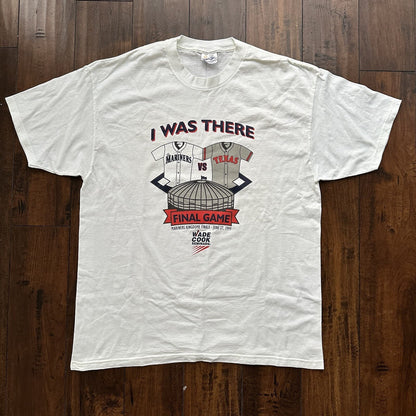 Marines Vs Texas I Was There Vintage T Shirt White 1999 Wade Cook Oregon 90s