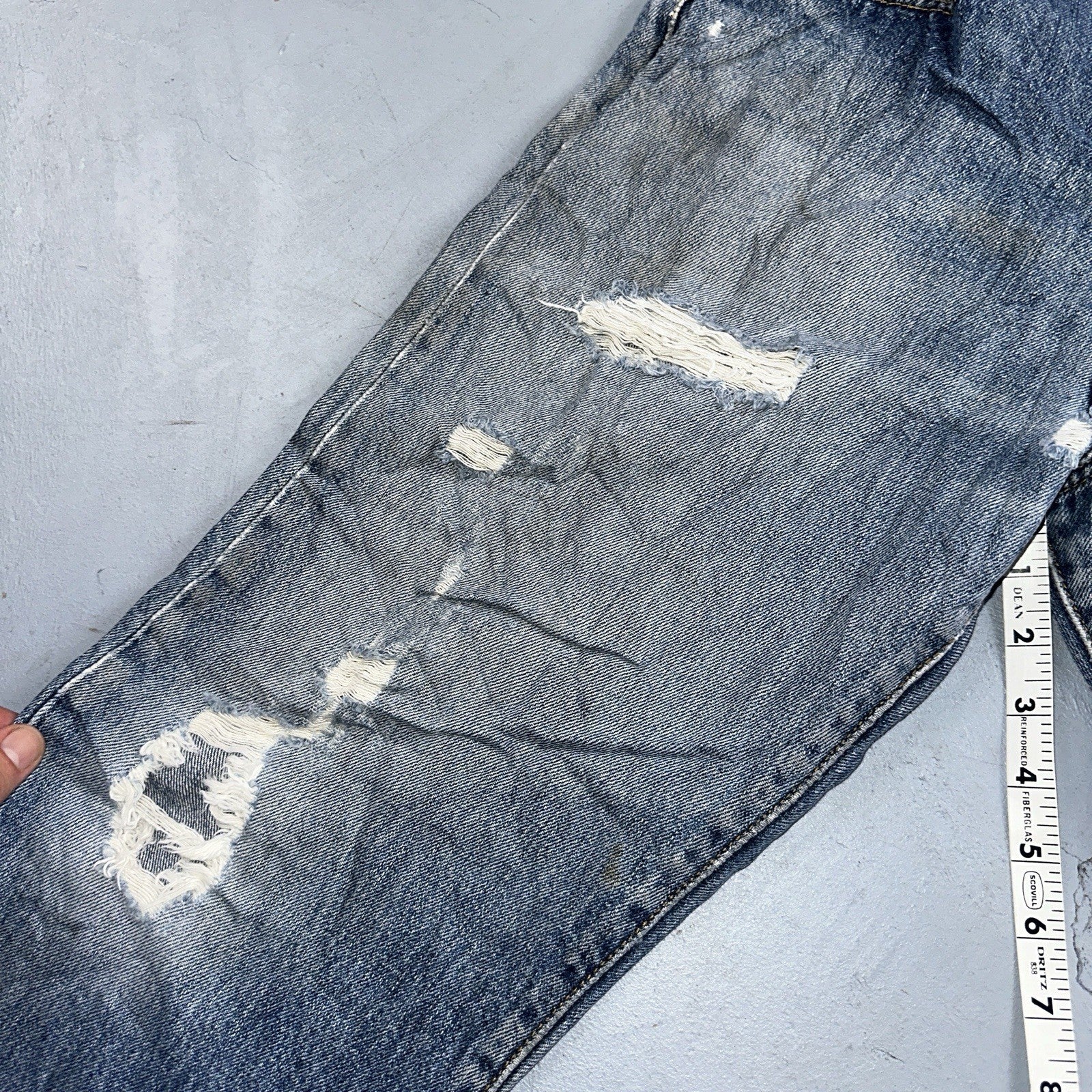 Levis 501 Vintage 90s Y2K XX Straight Leg Jeans Blue Med Wash 32x29 Act 31x28