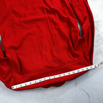 Pendleton 1930s VTG Wool Shirt Jacket Long Sleeve Red Basic Pink Buttons 30s 40s