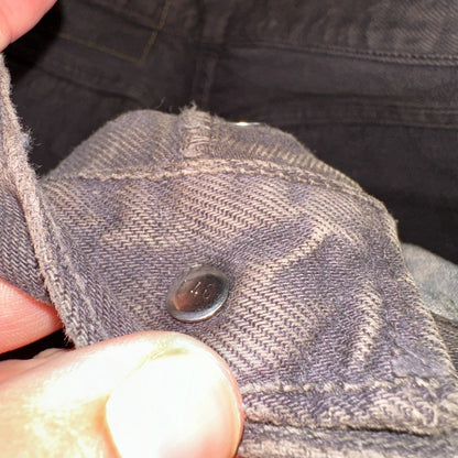 Levis 501 Vintage Y2K 90s XX Straight Leg Jeans Gray Light Wash 28x30 Act 27x28