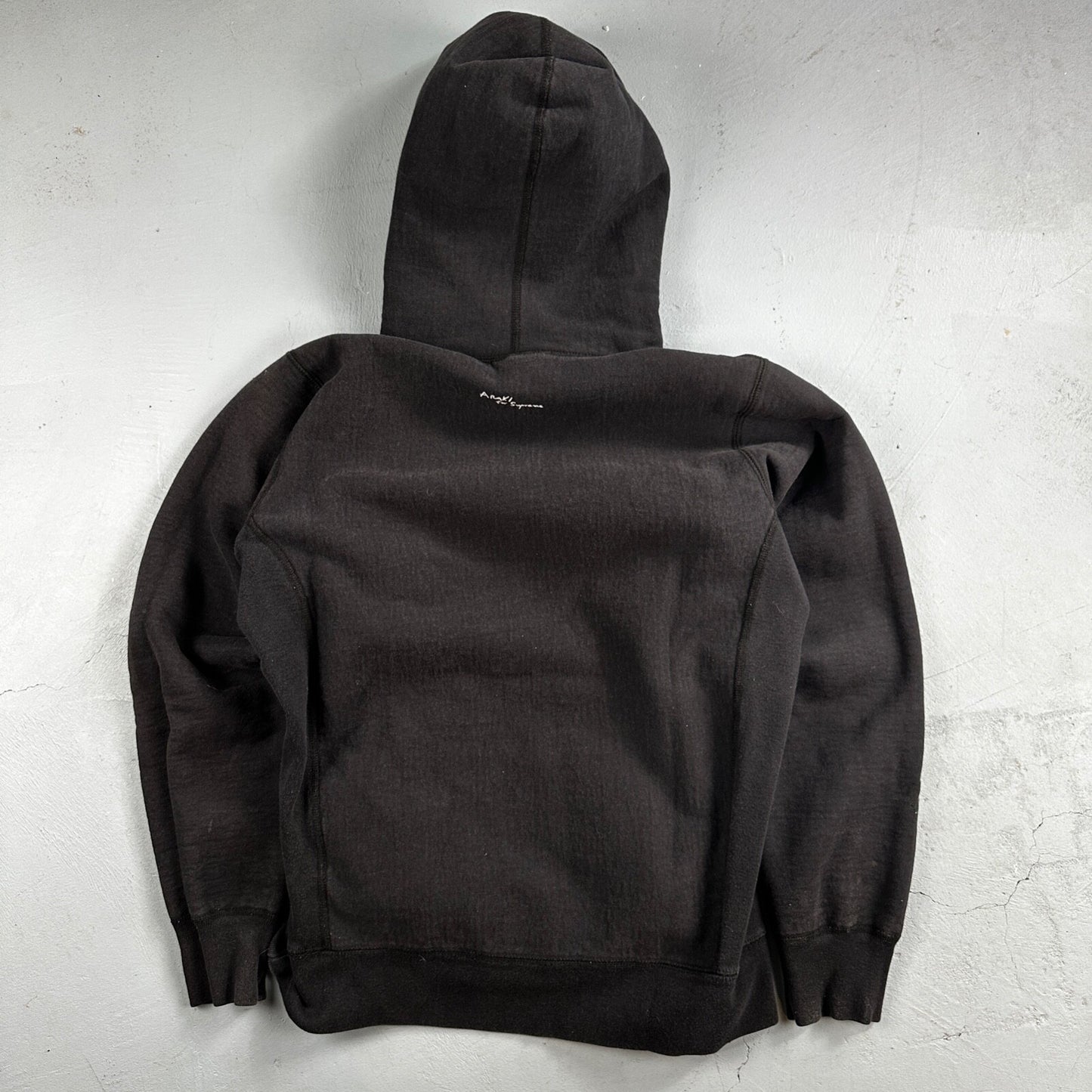 Supreme Araki Rose Hooded Sweatshirt Black Size Medium Hoodie FW16 2016