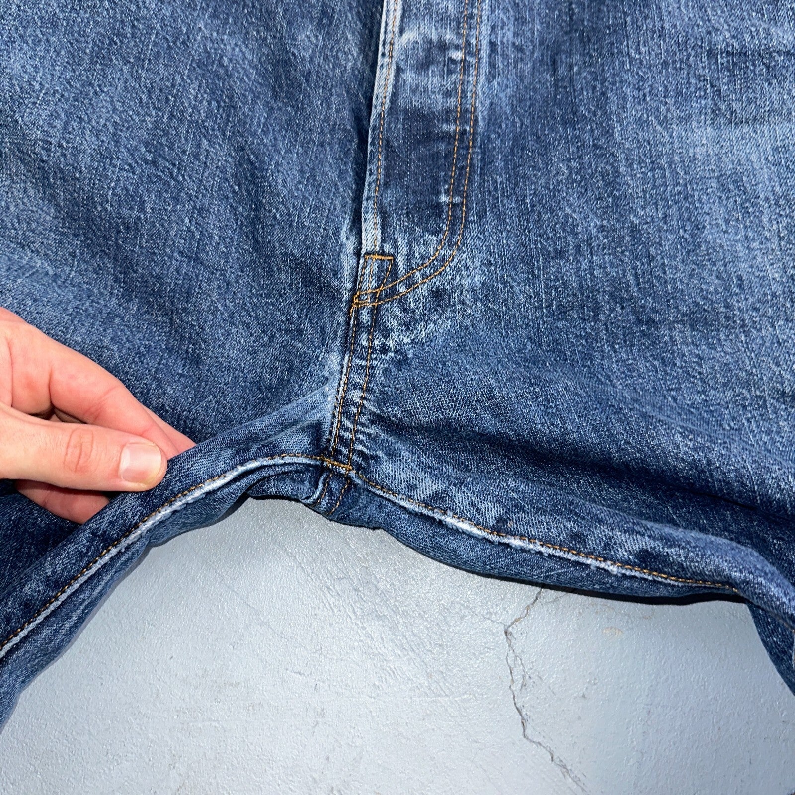 Levis 501 Vintage Y2K XX Straight Leg Jeans Blue Med Wash 40x32 Act 40x31