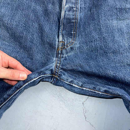 Levis 501 Vintage Y2K XX Straight Leg Jeans Blue Med Wash 40x32 Act 40x31