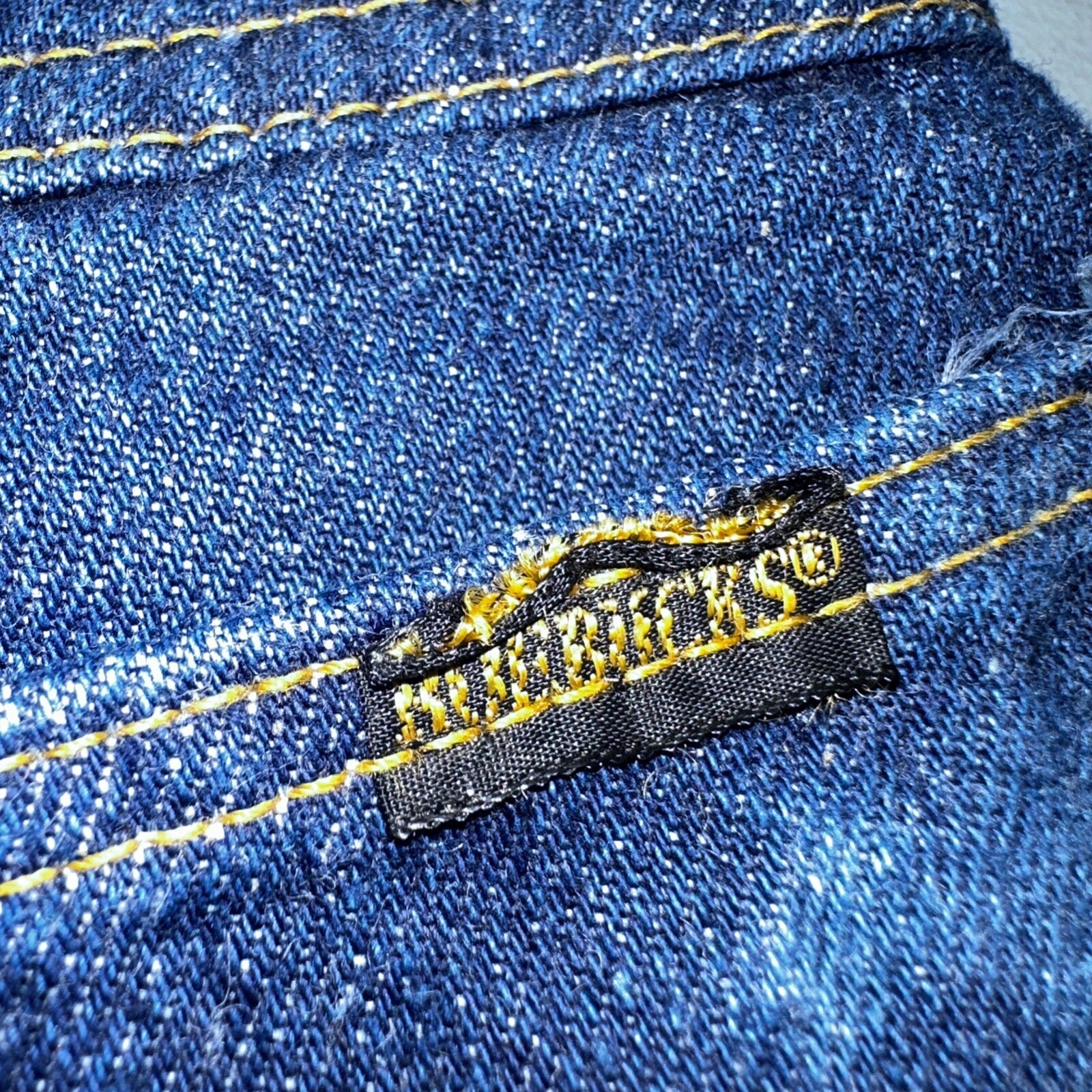 VTG 70s Sears Roebucks Jeans 34x30 Mens USA Rockabilly Dark Rockabilly Scovill