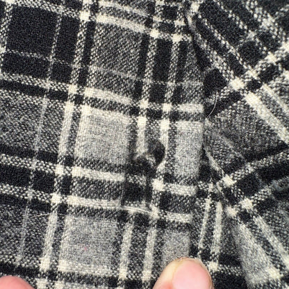 Pendleton Board Shirt Mens M 1960s Plaid Wool Long Sleeve VTG USA Loop Collar