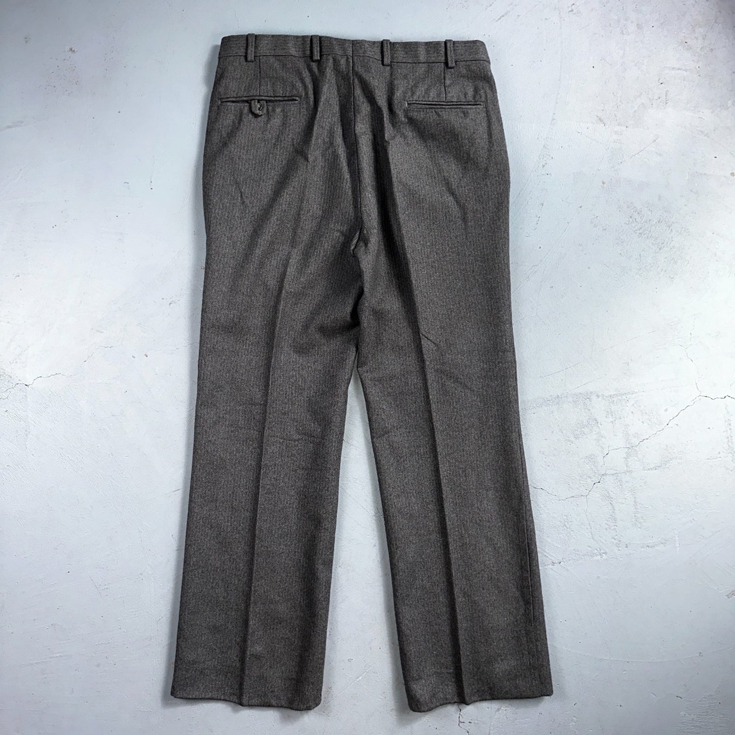 VTG Mens 2 PC Suit 41 Jacket Coat Pants Gray Rockabilly 80s Egon Von Furstenberg