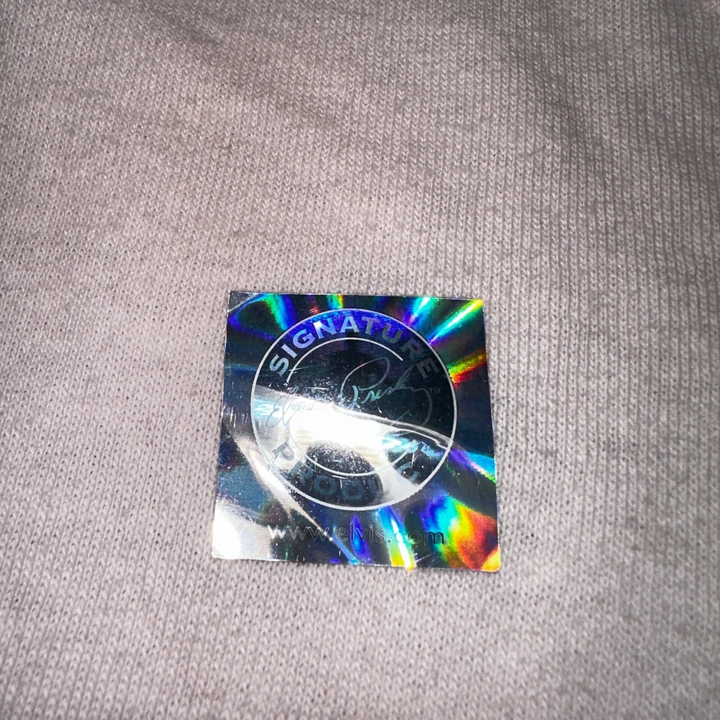 Elvis Presley Y2K Pink Womens S VTG T Shirt Sticker Kun Music Rock N Roll Class